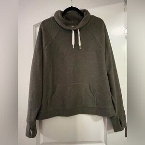 Cozy Olive Green Pullover Hoodie